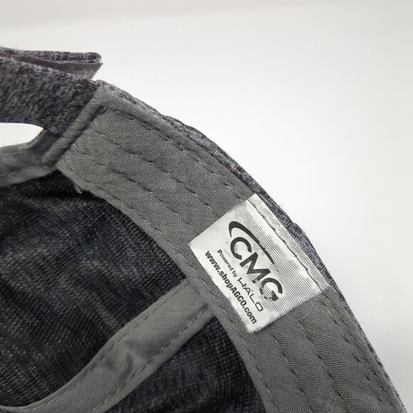 Fendt Patch Strapback Hat Heather Gray Adjustable 6 Panel Outdoor - Picture 9 of 11